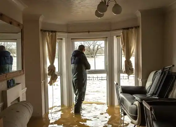 water damage restoration service Teviston